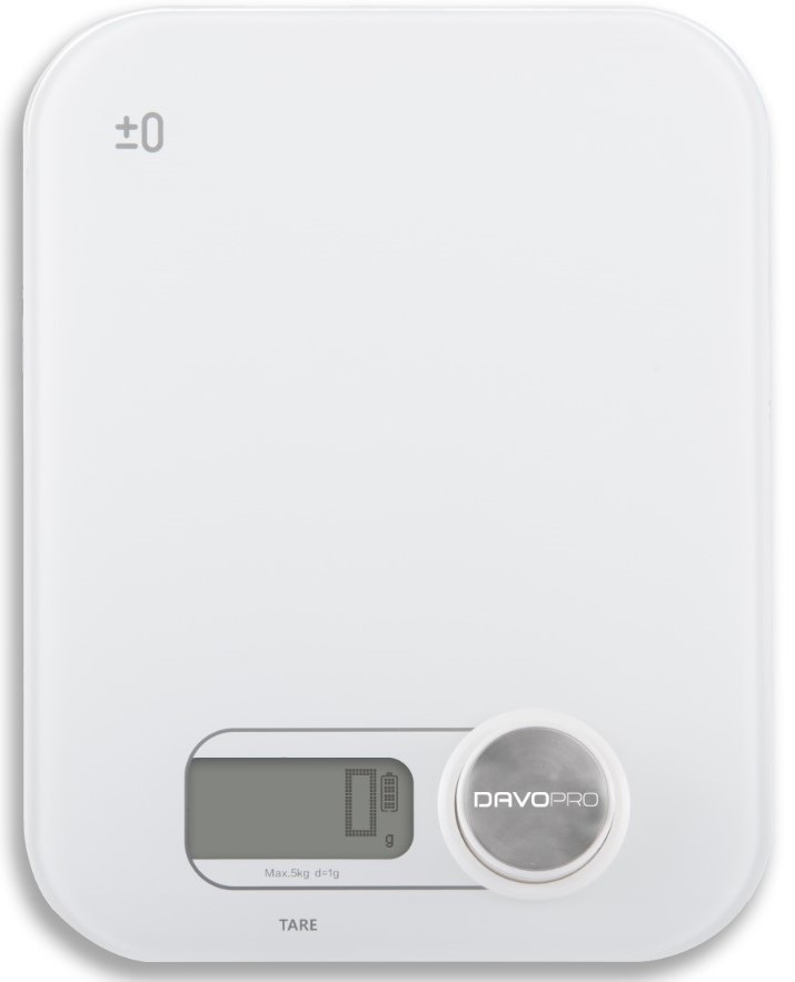 משקל מטבח דיגיטלי נטען DAVO דגם 330DKS משקל מטבח דיגיטלי נטען DAVO דגם 330DKS