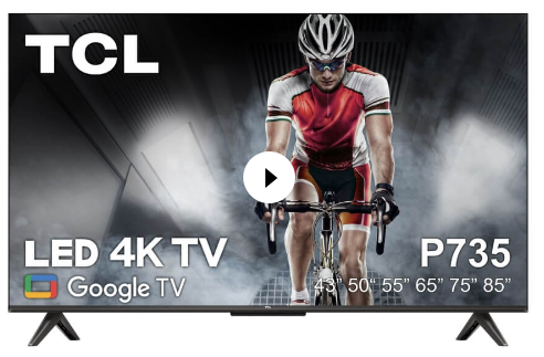 ��������  4K �50 ������ TCL ��� 50P735