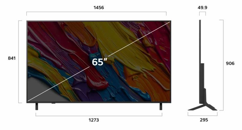 �������� ���� LG "65 ��.��  65QNED82A6A 