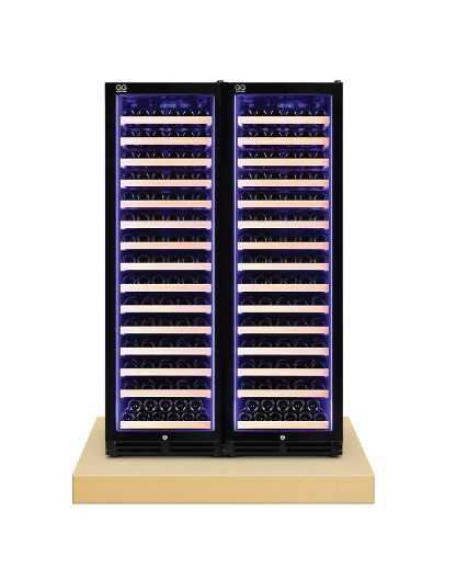 מקרר יין 2 דלתות 120 בקבוקים GG ELECTRIC דגם AC-368UDC מקרר יין 2 דלתות 120 בקבוקים GG ELECTRIC דגם AC-368UDC