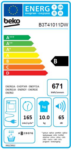 ����� ����� 10 ���� BEKO ���� B3T41011DW