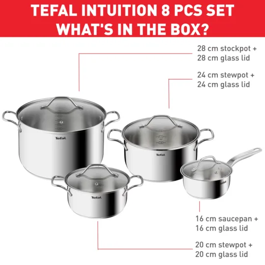 �� ����� ������� 8 ����� TEFAL Intuition ���� B864S874