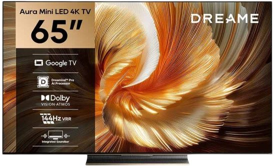 טלוויזיה חכמה "65 DREAME דרימי Aura 65S100 טלוויזיה חכמה "65 DREAME דרימי Aura 65S100