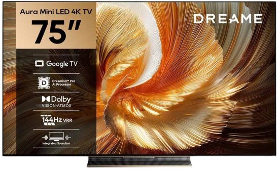 טלוויזיה חכמה "75 DREAME דרימי Aura 75S100 טלוויזיה חכמה "75 DREAME דרימי Aura 75S100