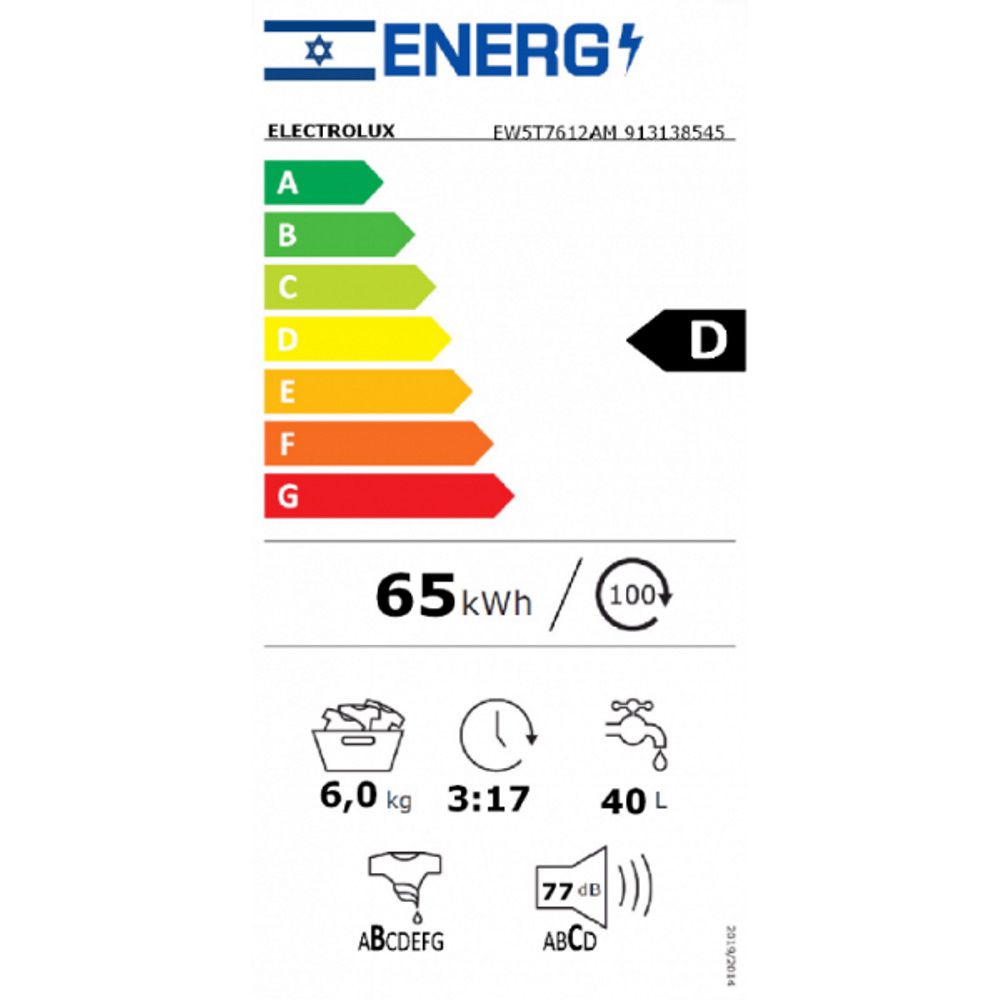 ����� �����  Electrolux ���������� EW5T7612AM