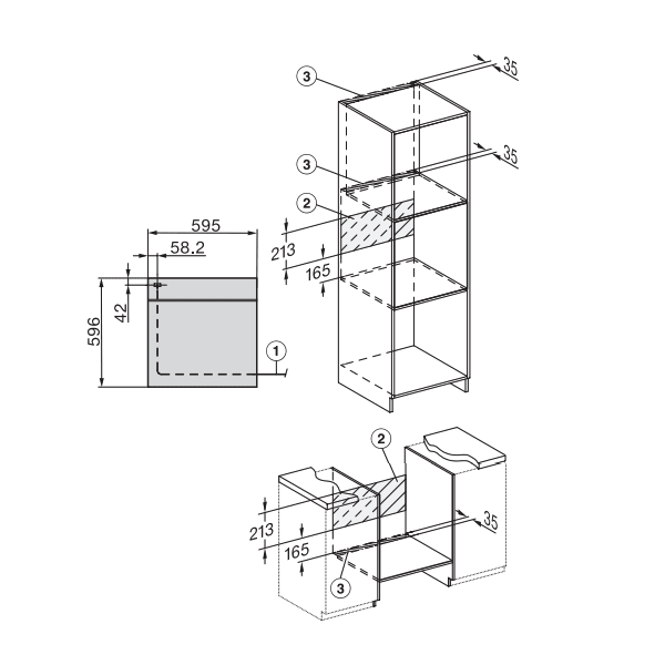 ���� ����� ��������  Miele ���� H2861BP 