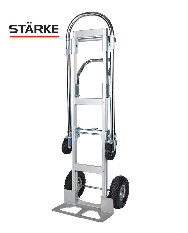 עגלת משא מקצועית ST?RKE 400 ק"ג | עגלת 2 ב־1 תעשייתית Heavy Duty HDAT-400-L עגלת משא מקצועית ST?RKE 400 ק"ג | עגלת 2 ב־1 תעשייתית Heavy Duty HDAT-400-L