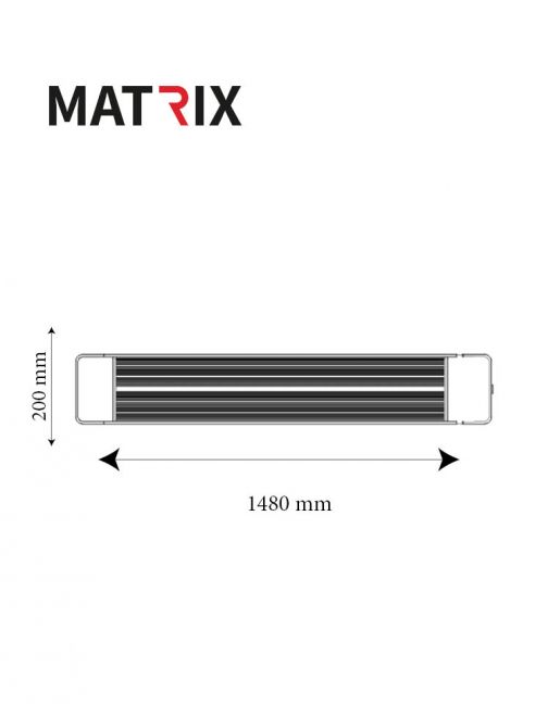 ���� ����� MATRIX ������  Radiant-Panel 2400W