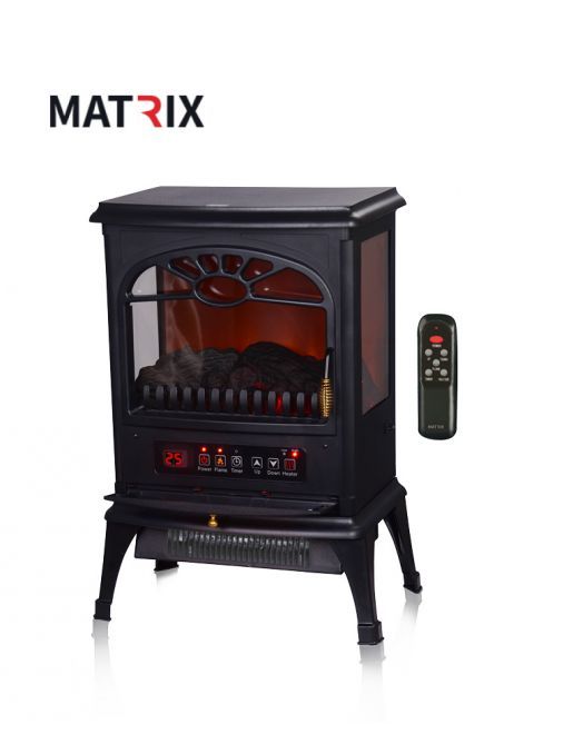 קמין חשמלי דקורטיבי MATRIX מטריקס BLAZE כולל שלט MX-FP-BLAZE-BK קמין חשמלי דקורטיבי MATRIX מטריקס BLAZE כולל שלט MX-FP-BLAZE-BK