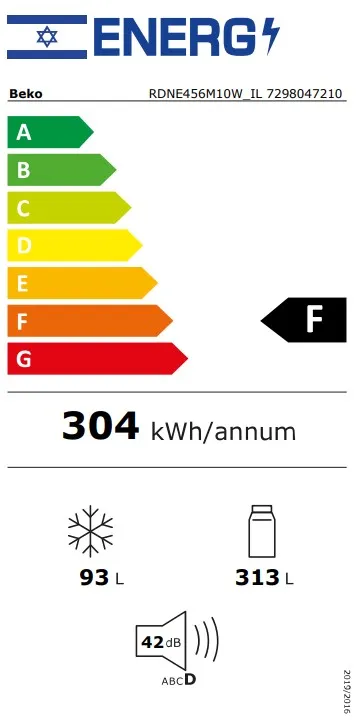 ���� ����� ����� BEKO ��� RDNE456M10W