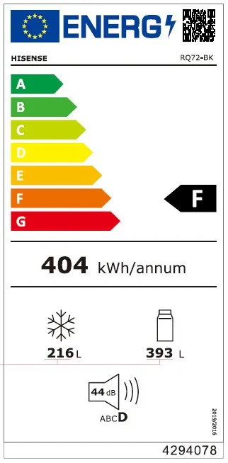 ���� 4 ����� Hisense  ������ RQ72BK