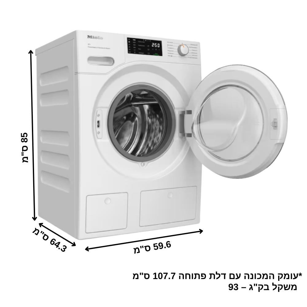 ����� ����� ��� ���� �9 �"� MIELE WWG360 