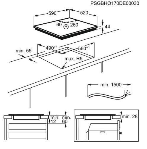 ������ ��������� ����� ZANUSSI ��� ZIFN644K
